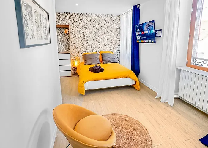 Appartement Le Victor Hugo&son Jardin Montluçon